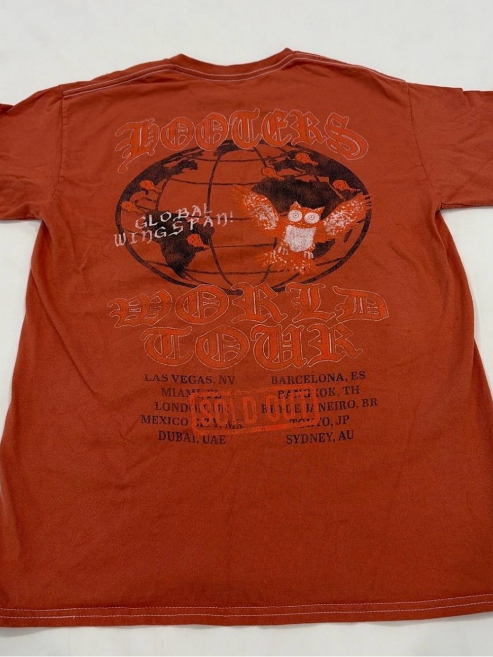 Hooters Graphic Crew Neck T-Shirt - Men's Casual Tee